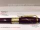 Perfect Replica Montblanc Writers Edition Daniel Defoe Rollerball Pens Gold and Red (5)_th.jpg